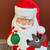 Santa With Reindeer Blow Mold, 40” Tall 2 thumbnail