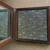 Antique Trifold Triptych Vanity Mirror - Embossed Leather Design 1 thumbnail