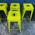 4 Metal Bar Stools - 12 Inch wide, 26 Inch Tall 3 thumbnail