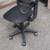 Rolling Adjustable Office/Desk Chair in Black 1 thumbnail