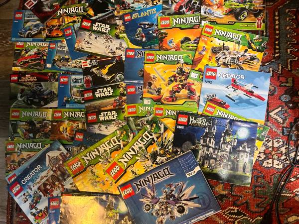 41 lego manuals 1