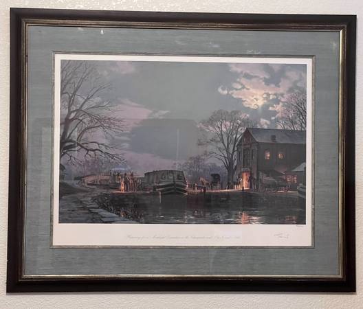 Origional Framed Print by John Stobart 1