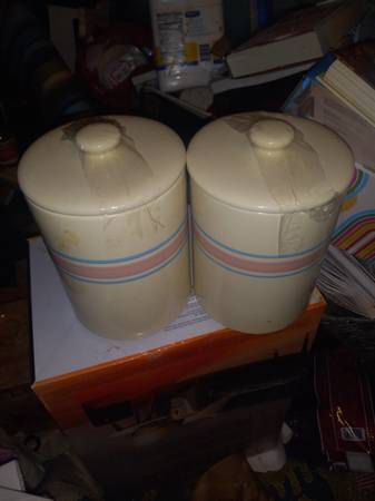 Mccoy Vintage Cannisters 1