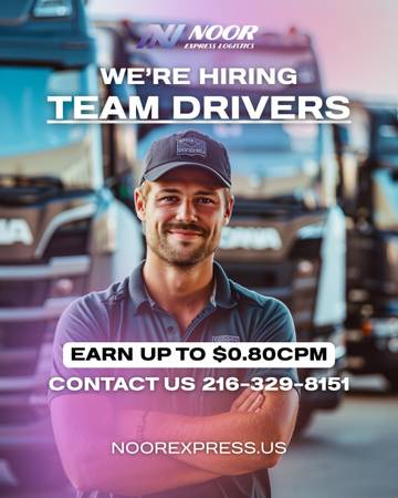 Now Hiring CDL-A Drivers! OTR | Van 1