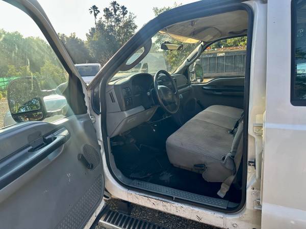 100K-MILES 4 DOOR CREW CAB F-250 GAS V8 F250 LONG BED TRUCK - $5,80063623926805891124