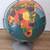 Extra Large Vintage Topographical World Globe 2 thumbnail