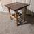 Custom black walnut and ash side table 9 thumbnail