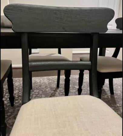 Sillas tapizadas Schoolhouse de Restoration Hardware - $160 (Mill Creek)63471355285379122