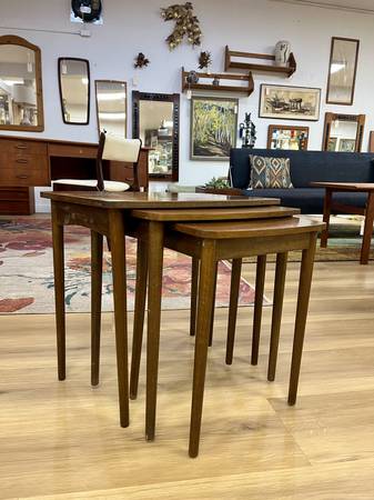 Danish Modern Nesting Tables 1