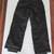 Kids Youth 6/7 Black Snow Pants, White Sierra 2 thumbnail