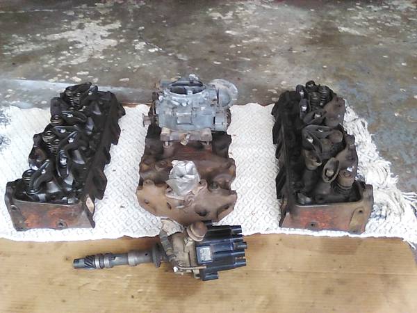 Chevy 409 Truck Engine Top End 1