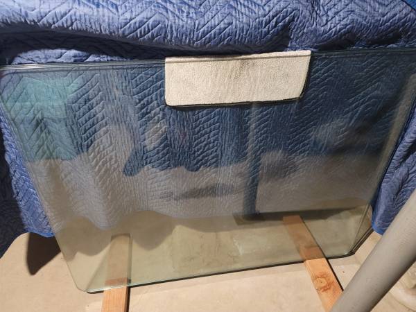 Glass Office Chair Floor Protector 1