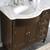 38" Single Left Sink Vanity Carrara White Marble Top Cabinet -G2612 5 thumbnail
