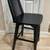 New Linden Bar Stool Windsor Wood Counter Height Barstool Black 2 thumbnail