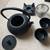 Wazuqu Japanese Cast Iron Tea Pot with stand and 2 cups 1 thumbnail