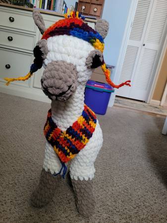 Llama - Handmade Crocheted - $40 (Columbia)63471026463363121