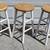 3 Wood Sturdy Bar Stools 1 thumbnail