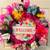 All year round wreath form/ “Welcome “ with pink 7 thumbnail