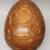 Large (22"x14"x14") hollow wooden egg sculpture with fabric lining 7 thumbnail