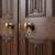 Solid Brass Oval Doorknobs – 3 Matching Pairs with Spindles – Architectural  3 thumbnail