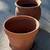 Large Terra Cotta Ceramic Planters/Set of 2 9 thumbnail
