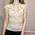 Cream lace top 1 thumbnail