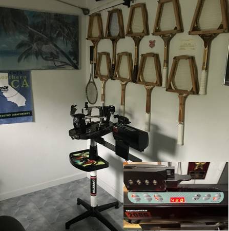 Tennis Racquet Stringing 1