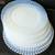 7 Antique 1930s MacBeth Evans Petalware Depression Glass 8” Plates 9 thumbnail
