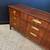 Restored Widdicomb rosewood campaign nine drawer triple dresser 6 thumbnail
