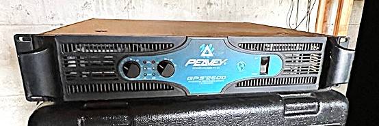 PEAVEY GPS 2600 Power Amp – 2U - musical instruments - by