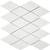 10 sq ft Thassos 3D Rhombus White Tile - Marble 1 thumbnail