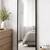 🪞🤩 Black Thin Framed Leaner Mirror, 24x58 1 thumbnail
