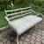 Set of cast aluminum patio deep seat gray loveseat and two chairs with 7 thumbnail