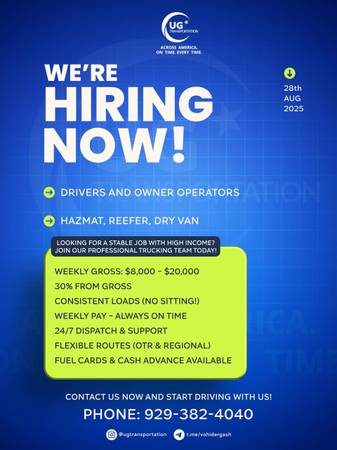 CDL  A DRIVERS AND OWNER OPERATOR 1