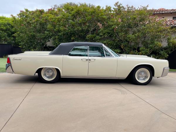 1963 Lincoln Continental Convertible... PRISTINE CONDITION! - $175,000 (Downtown SD)63440186460419123