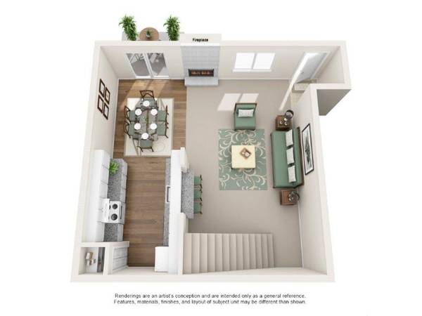 $1,503 / 2br - 809ft2 - Convenient in-home washer & dryer, Patio or balcony, Fireplace (Gresham)63820848888707123