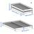 Twin bed frame 1 thumbnail