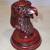Vintage American Eagle Red Resin Figurine. Signed 1986 1 thumbnail