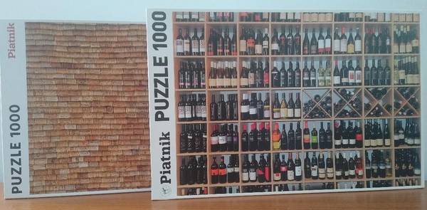 2 Piatnik Jigsaw Puzzles, 1000 pieces, both 1