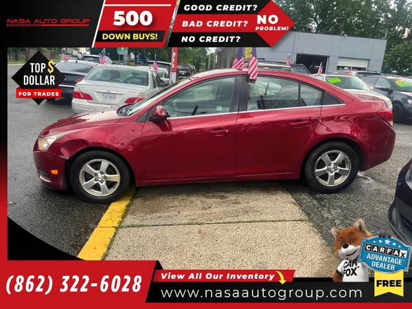 2014 Chevrolet Cruze Sdn Auto 1LT 1 LT 1-LT - $3,199 (The price in this ad is the downpayment)63654720798339124