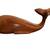 Hand Carved Wooden Whale 2 thumbnail