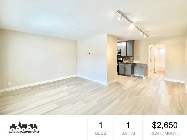 $2,650 / 1br - Sunny 1-Bedroom w/ Patio - Garage Parking & EV Charging Available! (san mateo)63664219482113120