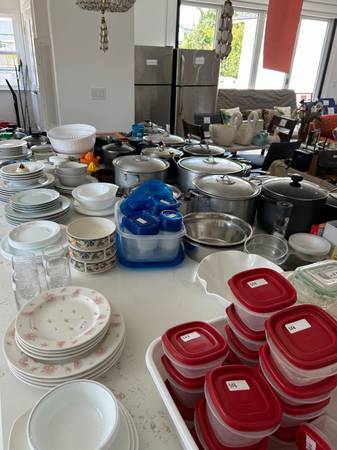 Kitchenware, many in sets 1