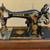 Singer Sewing Machine in Original Bent Wood Case Serial No. AA549474 7 thumbnail