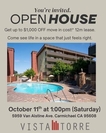 $1000 off move in by 10/20! OPEN HOUSE 10/11 1-3pm 1