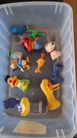 Sesame Street finger puppets Vintage 1