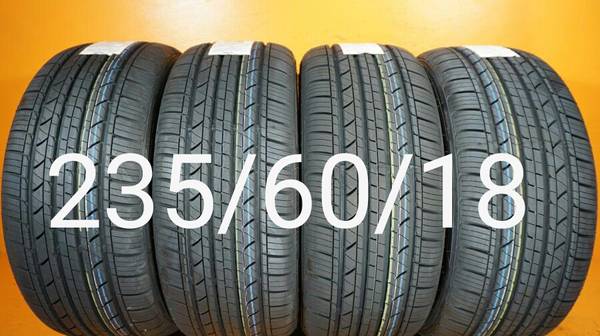 4 New Tires 235/60/18 llantas nuevas 1