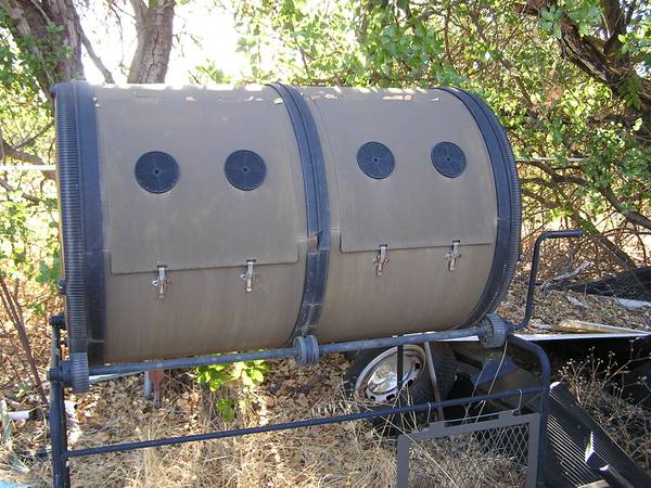 two barrell composter by Mantis 1