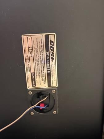 Bose 301 Series II - $75 (Navarre)62954474663683124