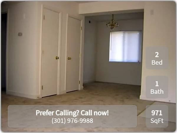 $1,809 / 2hab - 971ft2 - ¡Simplemente impresionante! Espacioso de 2 habitaciones, 1 baño con mucha luz (Wheaton - Silver Spring)63896154529795121